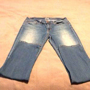Levi straight jeans size 12 used Gently